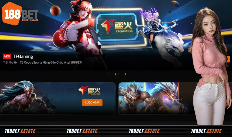 188Bet – Link Vào 188 Bet Đăng Nhập Mobile – PC Mới Nhất 20 Esports – Cược game đỉnh cao, giải đấu toàn cầu